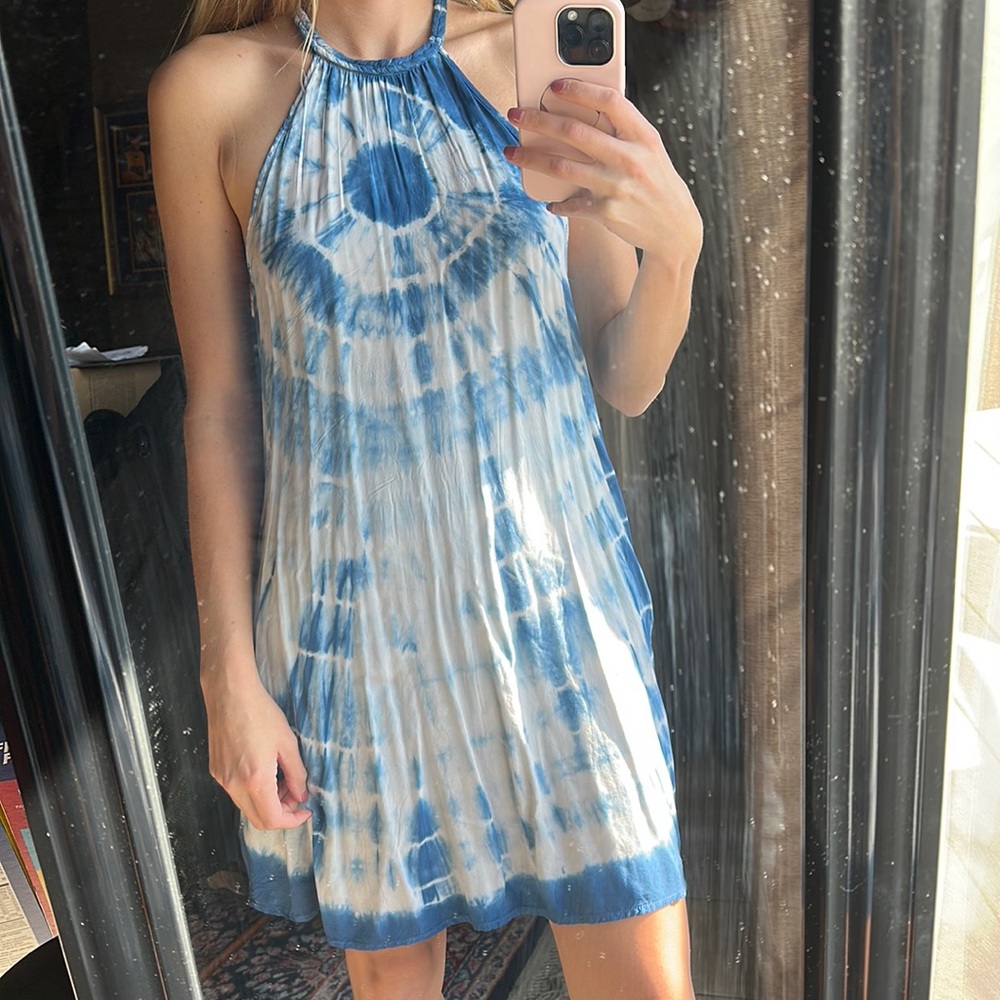 American Eagle Dress - Cut Out Back with Braiding detail